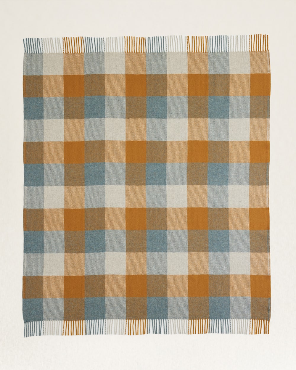PENDLETON ECO-WISE WOOL FRINGED THROW