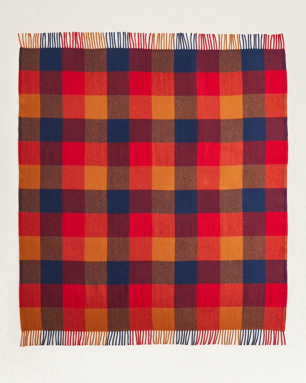 PENDLETON ECO-WISE WOOL FRINGED THROW