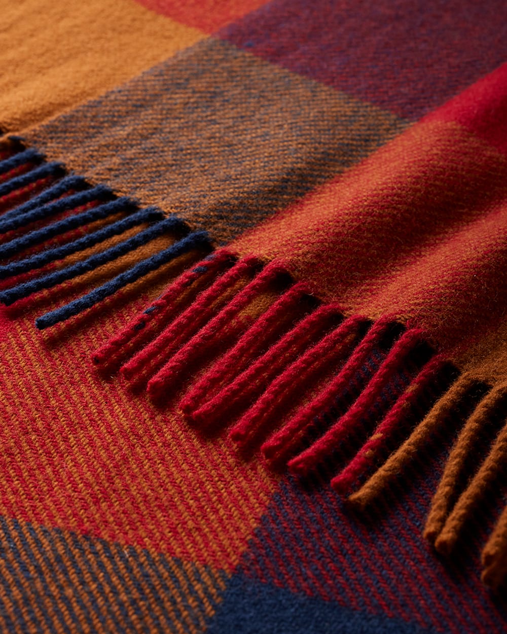 PENDLETON ECO-WISE WOOL FRINGED THROW