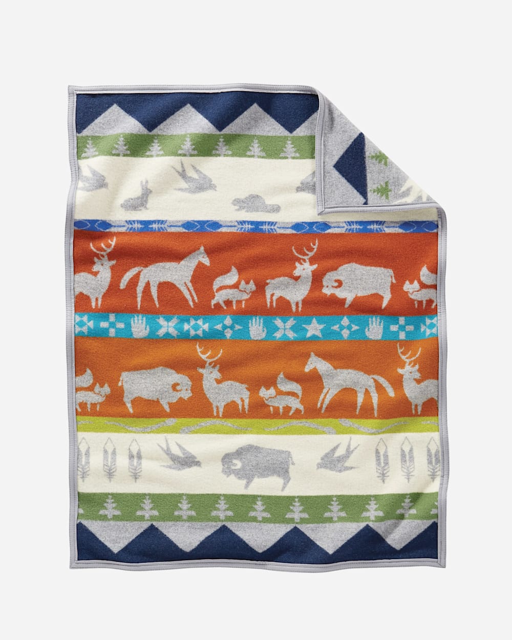 PENDLETON SHARED PATHS CRIB BLANKET