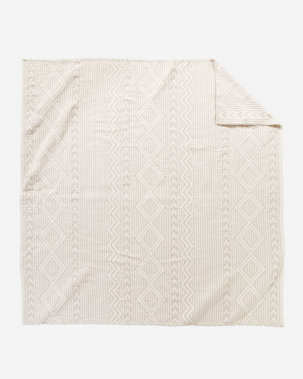 PENDLETON GANADO COTTON MATELASSE COVERLET