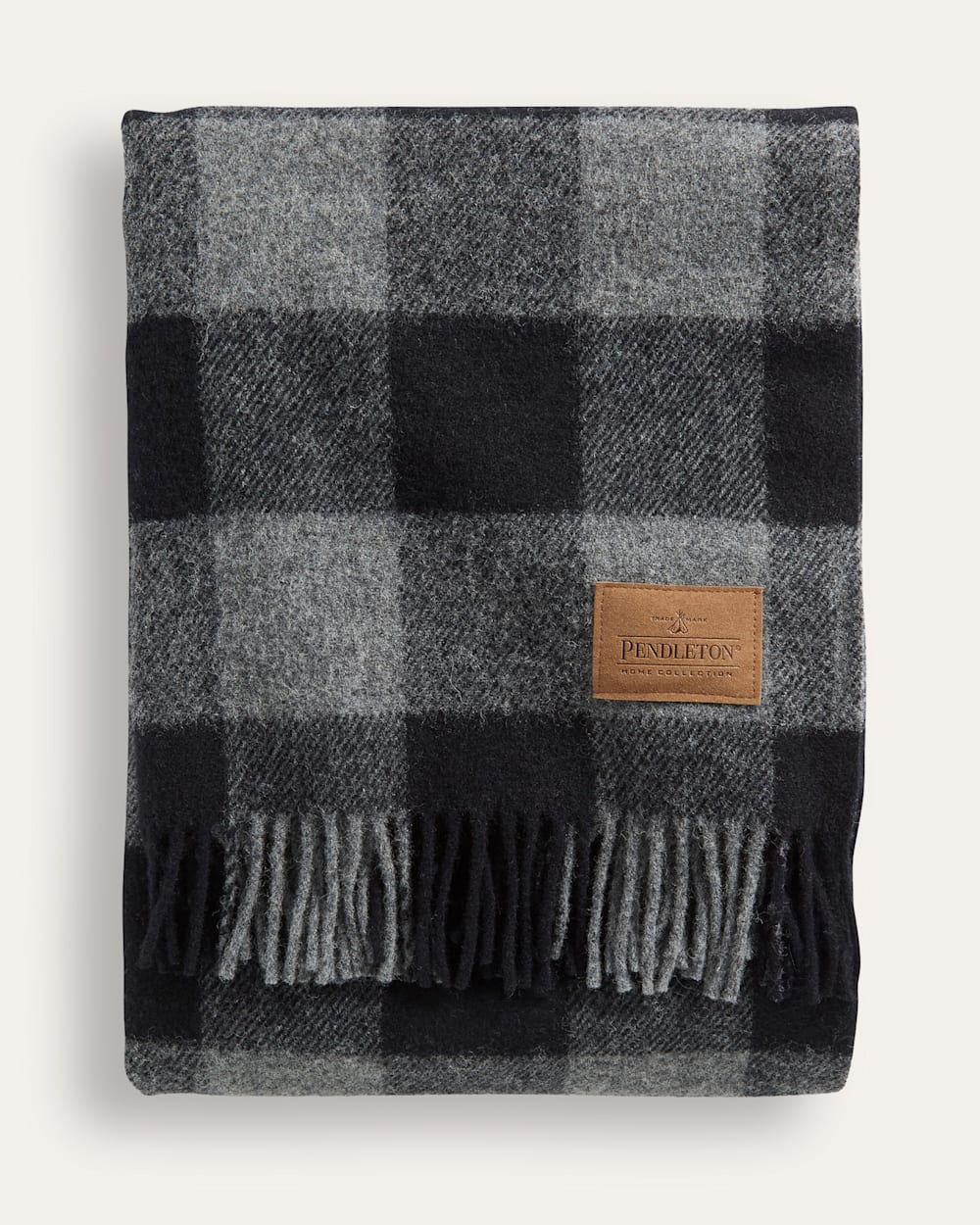 PENDLETON MOTOR ROBE THROW WITH LEATHER CARRIER