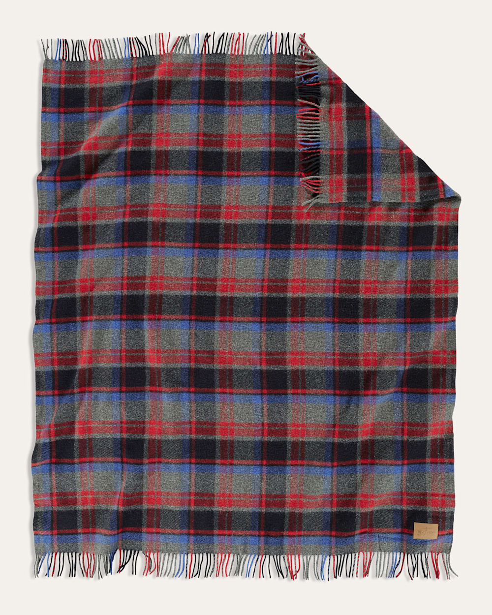 PENDLETON MOTOR ROBE THROW WITH LEATHER CARRIER
