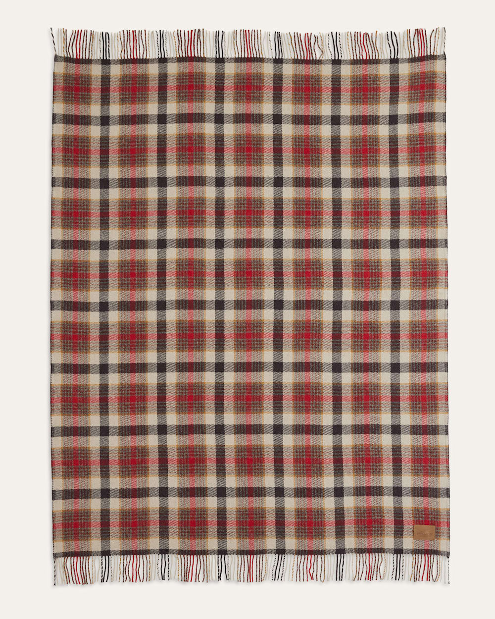 PENDLETON MOTOR ROBE THROW WITH LEATHER CARRIER
