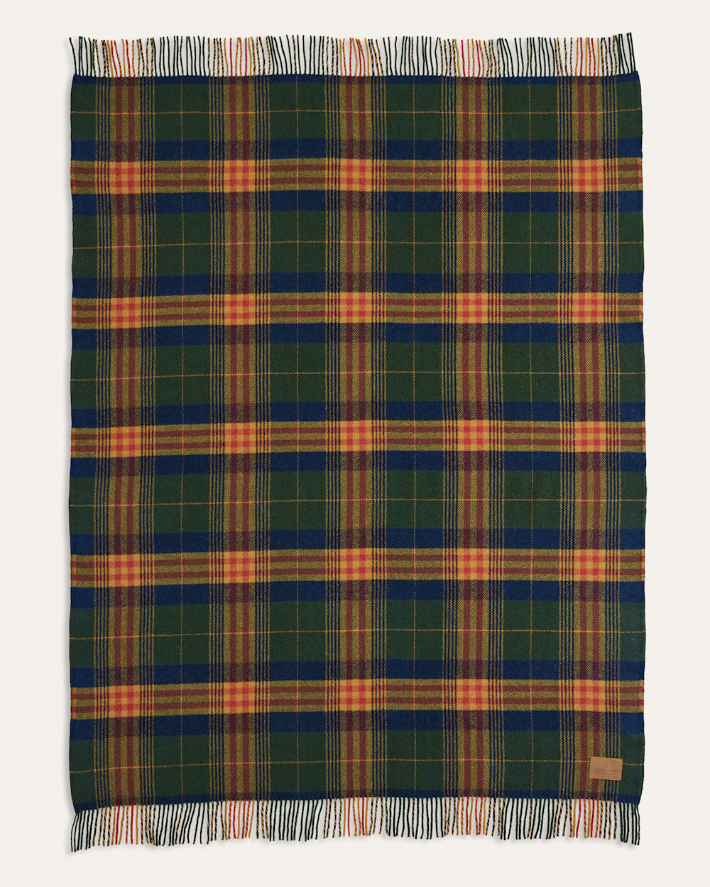 PENDLETON MOTOR ROBE THROW WITH LEATHER CARRIER