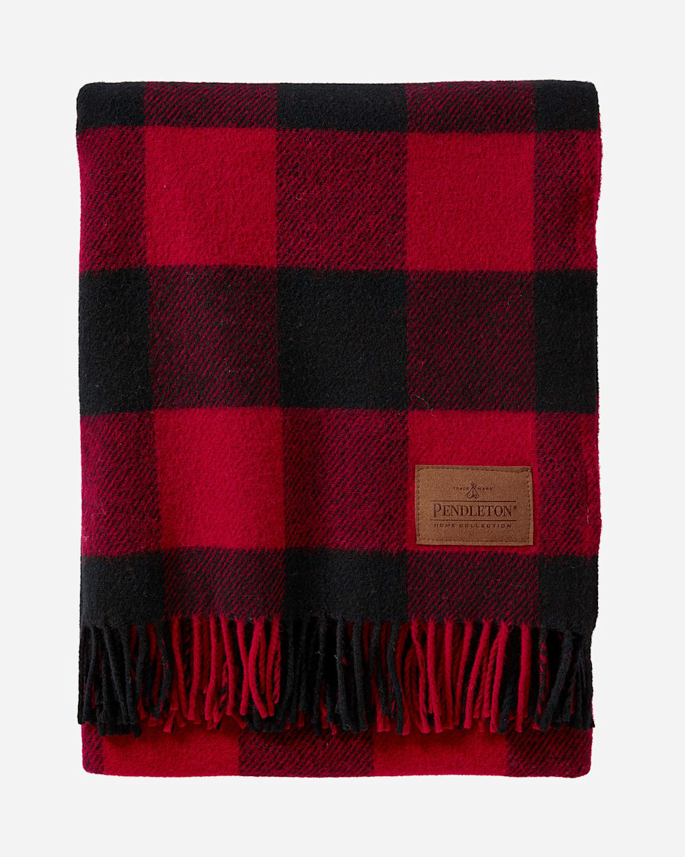 PENDLETON MOTOR ROBE THROW WITH LEATHER CARRIER