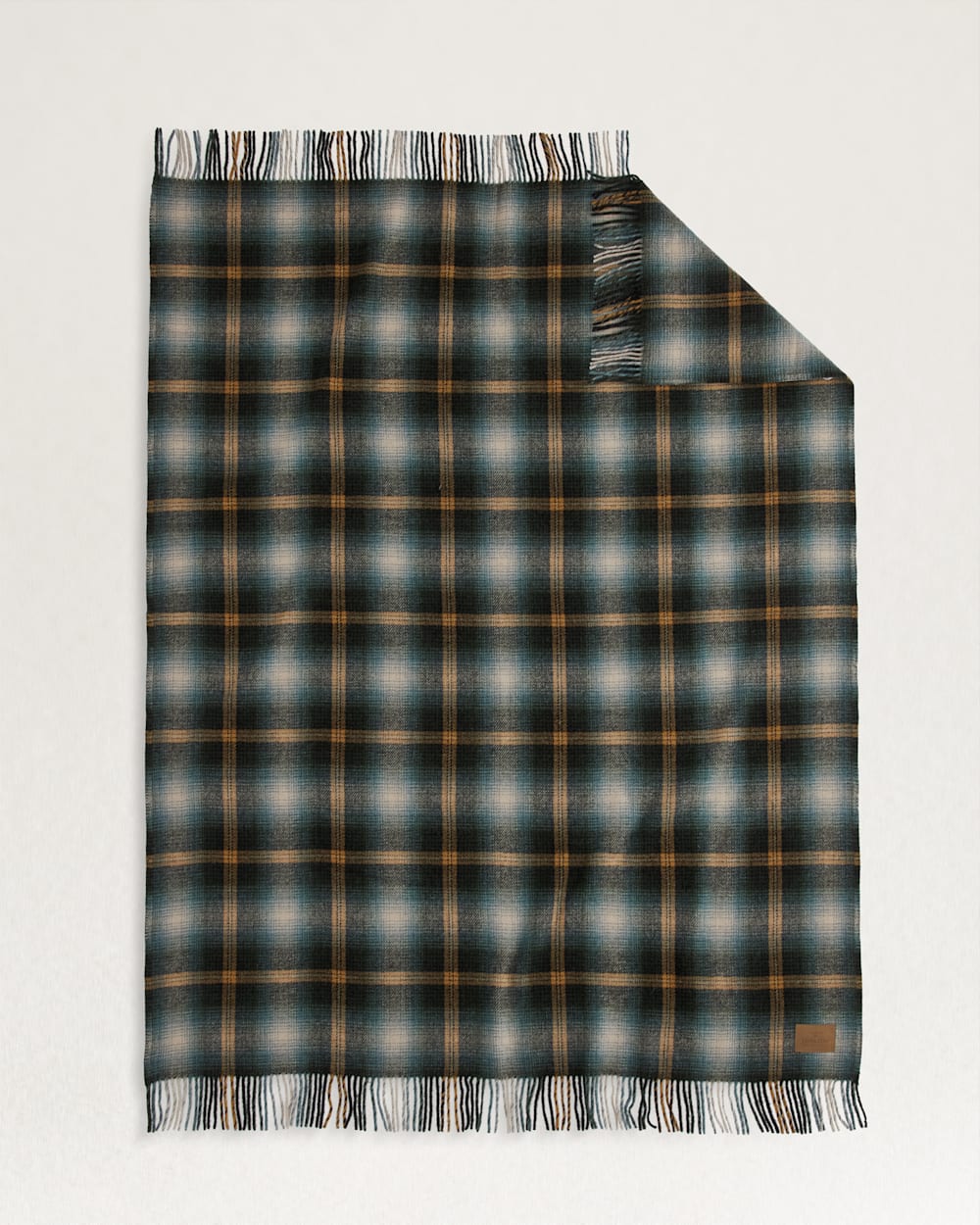 PENDLETON MOTOR ROBE THROW WITH LEATHER CARRIER