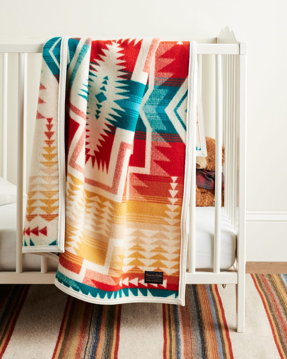 PENDLETON HARDING STAR CRIB BLANKET