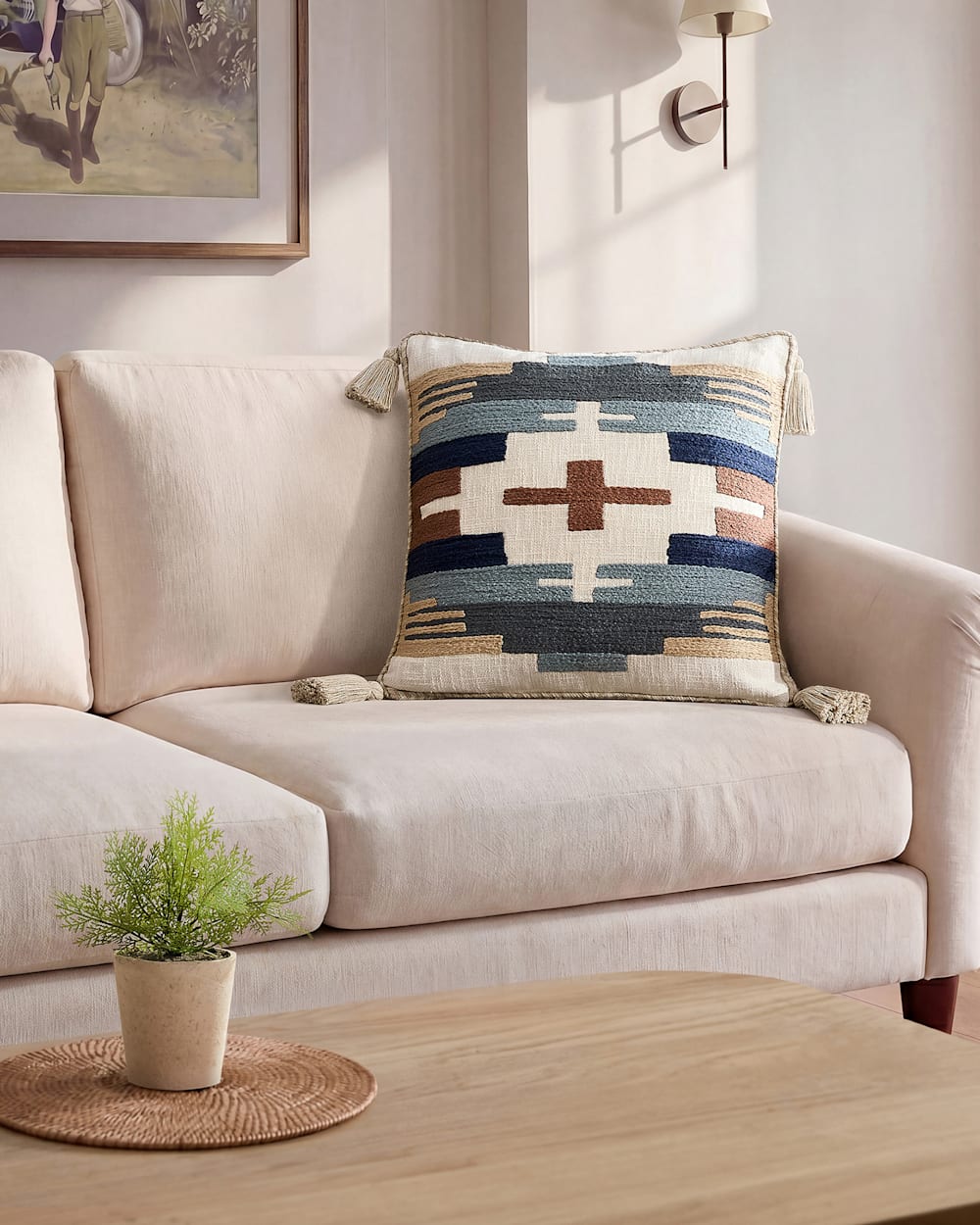 PENDLETON SHIPROCK EMBROIDERED SQUARE PILLOW