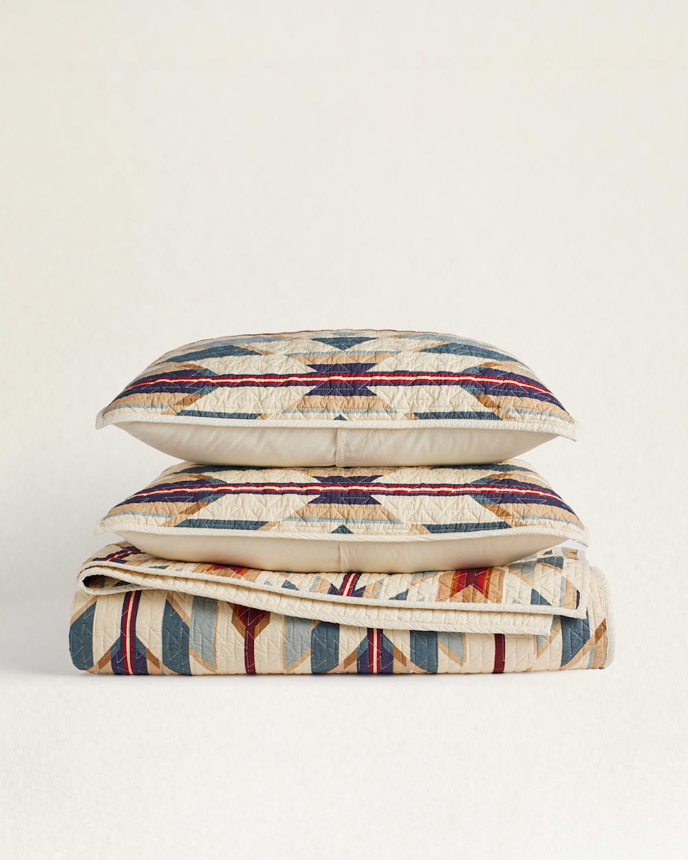 PENDLETON PRAIRIE SPRINGS PRINTED COVERLET SET