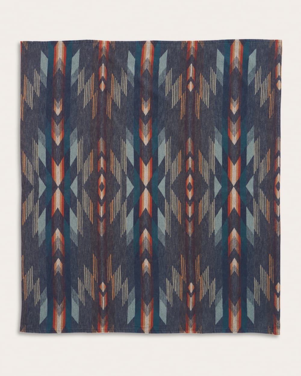 PENDLETON WYETH FALLS/STRIPE ORGANIC COTTON THROW GIFT PACK