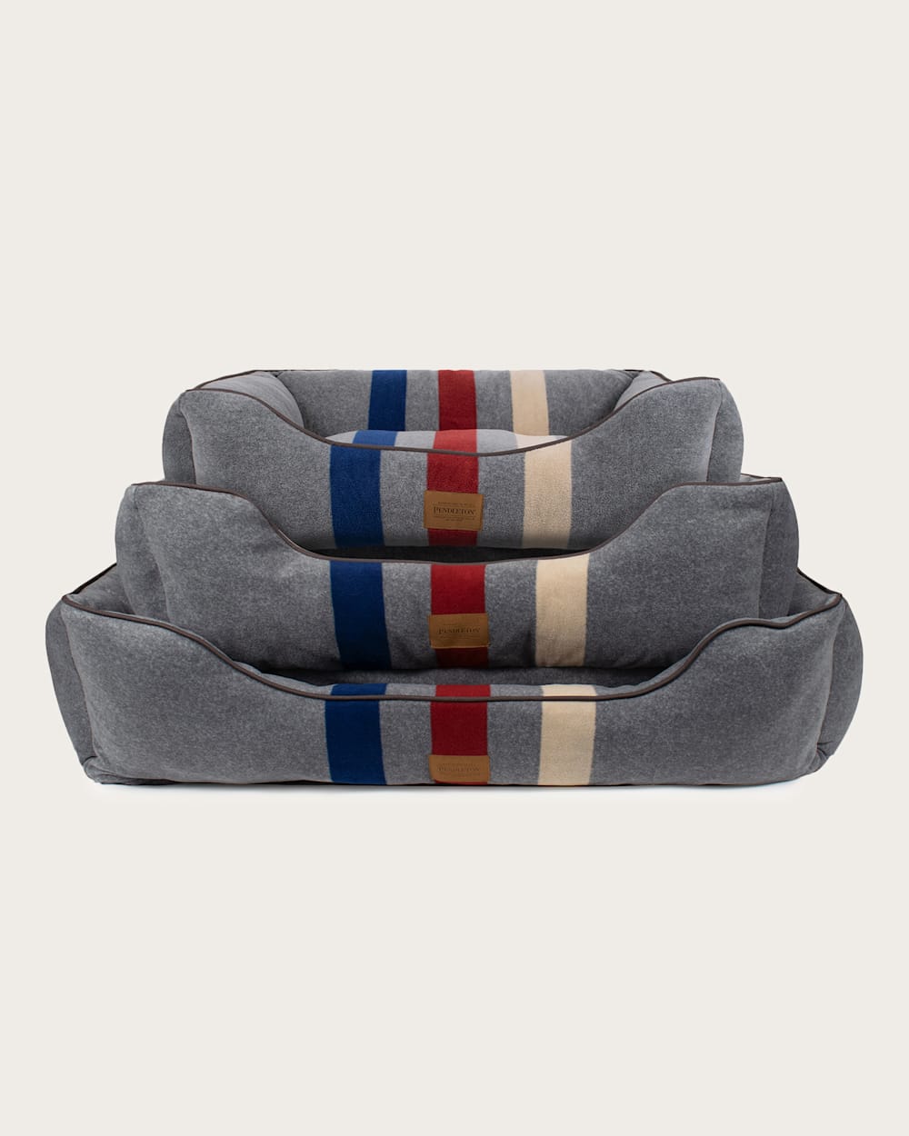 PENDLETON CABIN STRIPE PET BED - KUDDLER